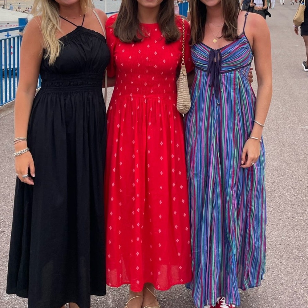 J. Crew Red Maxi Dress - Picture 2 of 3